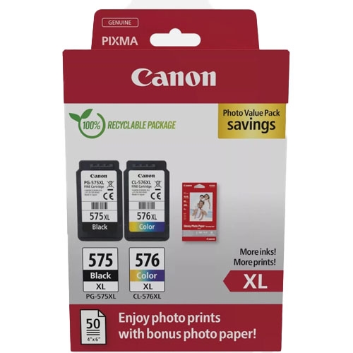 Canon Blækpatron 575XL+576XL Multipak